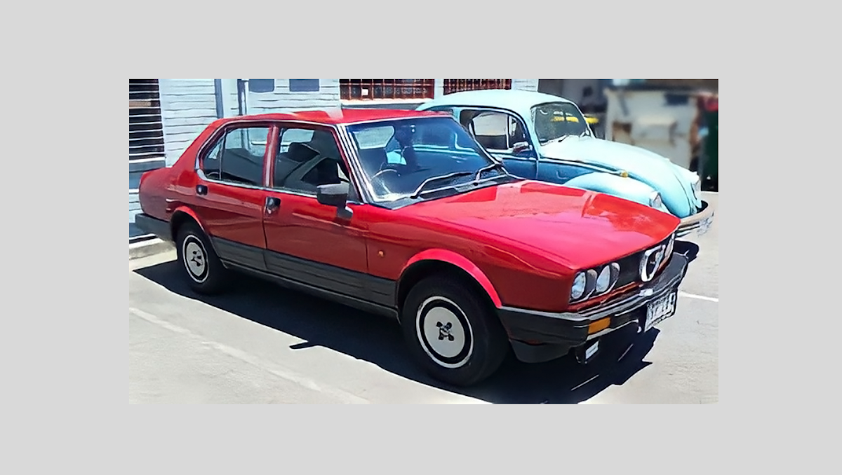 Alfa Romeo Alfetta 1984

This classics name is so Italian - and we think it even looks Italian. We are talking about the Alfa Romeo or, in Italian, Alfetta which was manufactured from 1972 to 1987. It's an executive four door saloon car or an Italian Berlina with standard five people seating.

It was popular due to its modest weight and powerful engine. With just over 400,000 units sold this car is unique and a true honour to get in for a car service. The one we serviced is from 1984 and we will never forget her! 'Bella'!